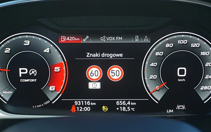 Audi Q3 Sportback cena 144900 przebieg: 93100, rok produkcji 2020 z Biała Podlaska małe 254